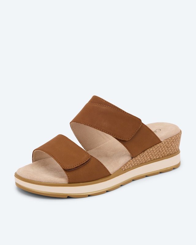 Pantolette mit Keilabsatz