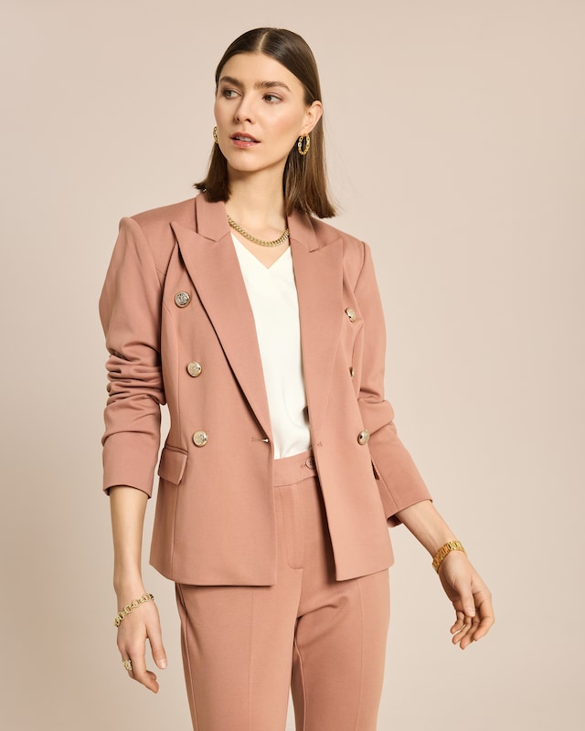 Business Blazer aus Ponte di Roma