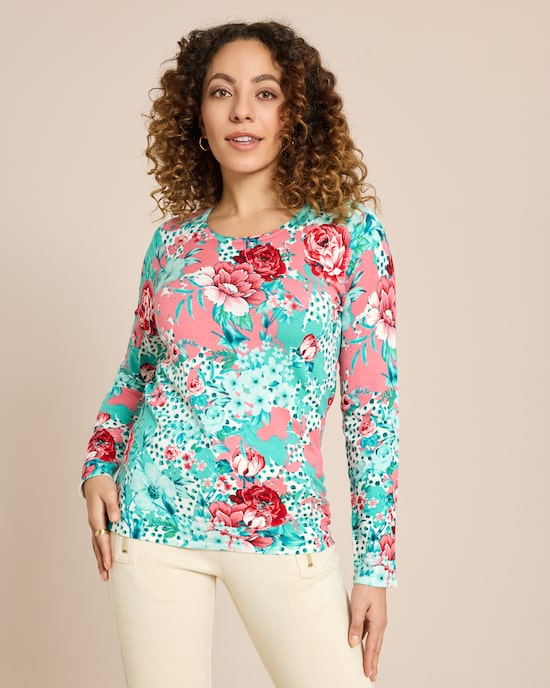 Produktabbildung für Classic Pullover Frühlingsblumen