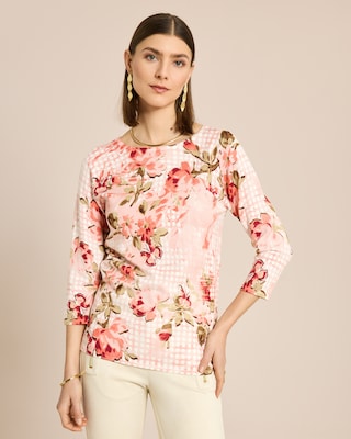 Produktabbildung 1 für Classic Pullover floraler Druck