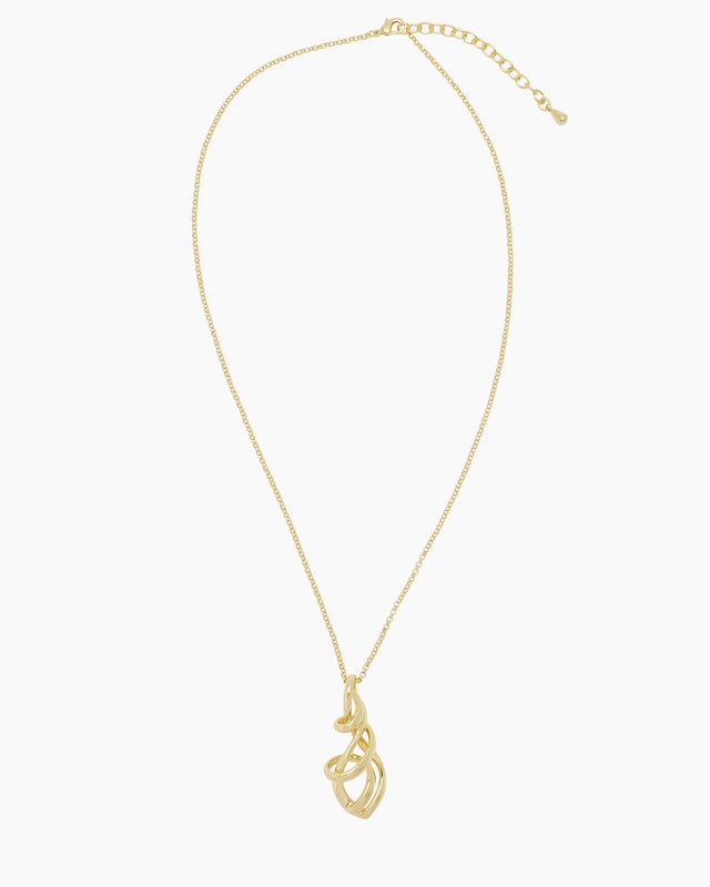 Collier mit skulpturalem Anhänger