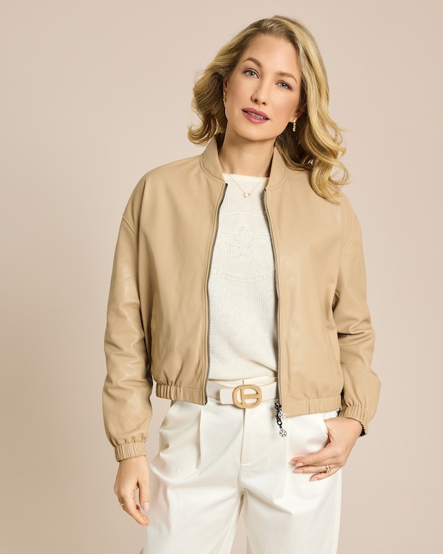 Lederblouson zum Wenden