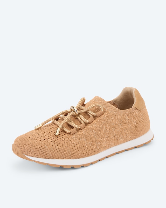 Stricksneaker Glitzer