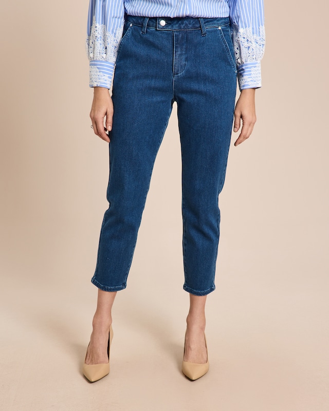 Slim Fit Jeans Business cropped