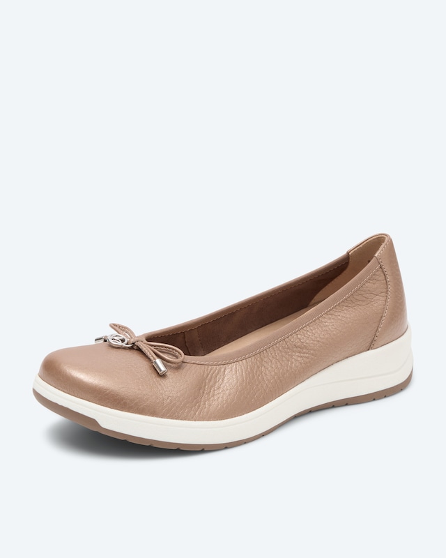 Ballerina Hirschleder in H-Weite