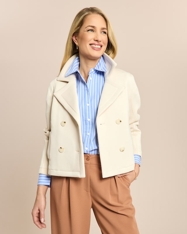 Softsweat Jacke Reverskragen