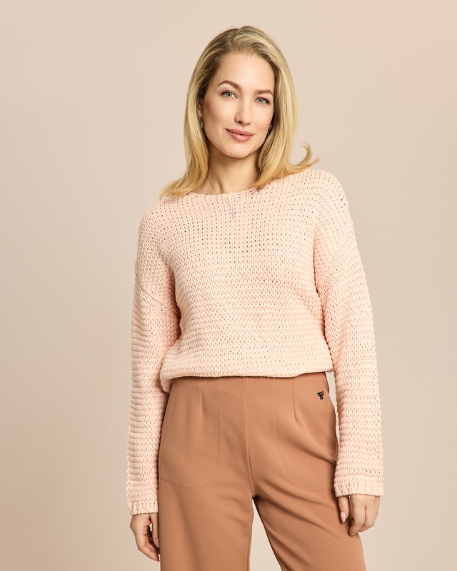 Pullover Bändchengarn