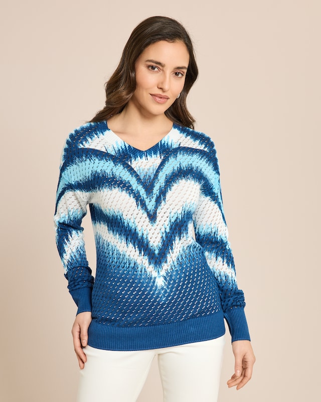 Pullover mit grafischem Print