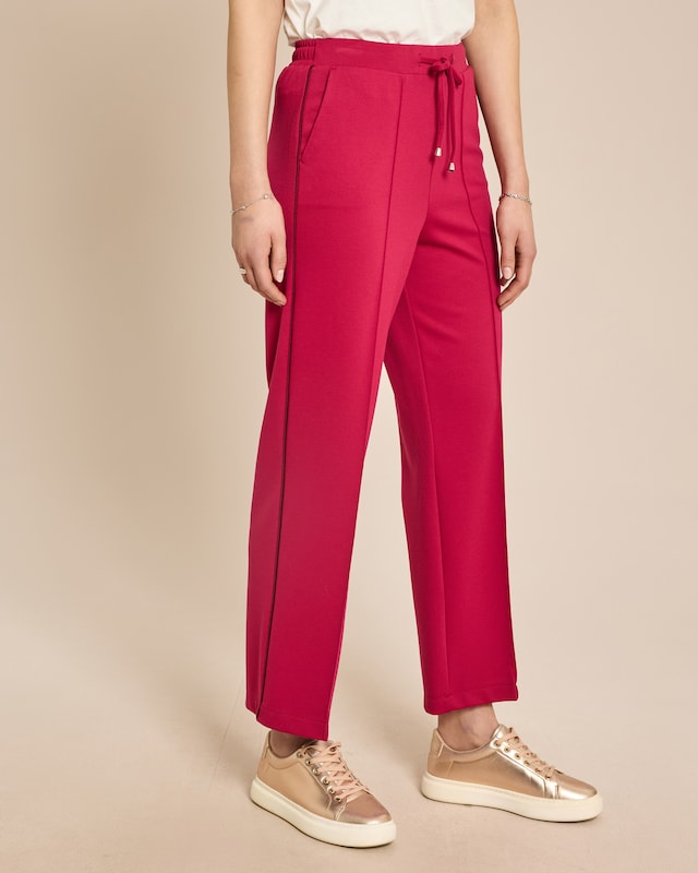 Jersey Hose mit Paspeldetails