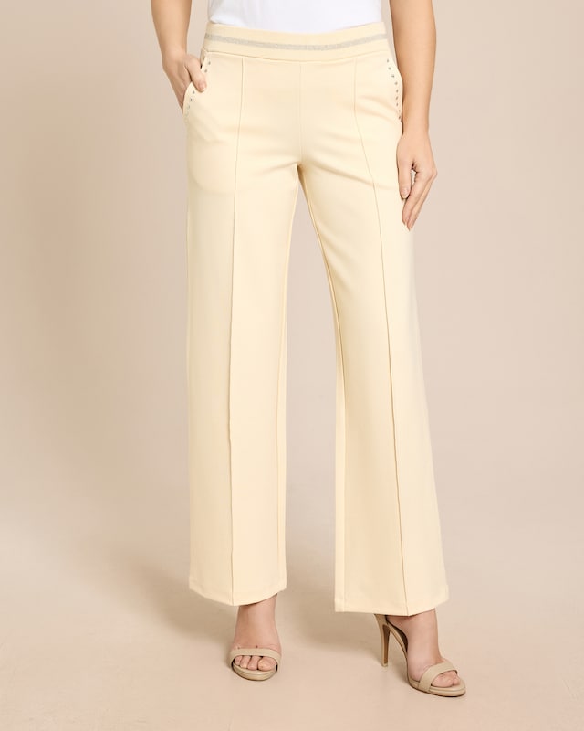 Jumperhose mit Glanzgarnbund