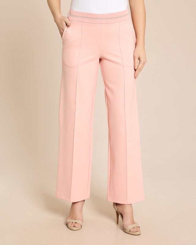 Jumperhose mit Glanzgarnbund