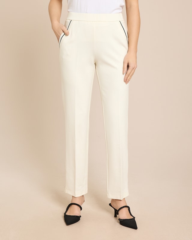 Joggpant mit Kontraststreifen