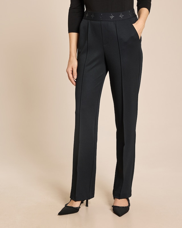 Schlupfhose mit Logobund