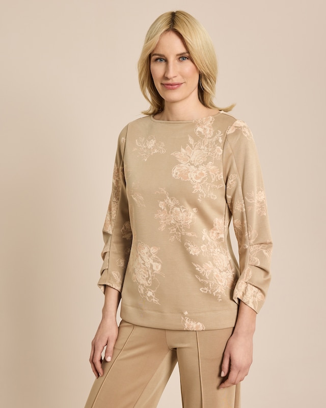 Seidentraum Pullover mit Print