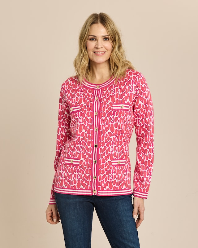 Cardigan mit Leo