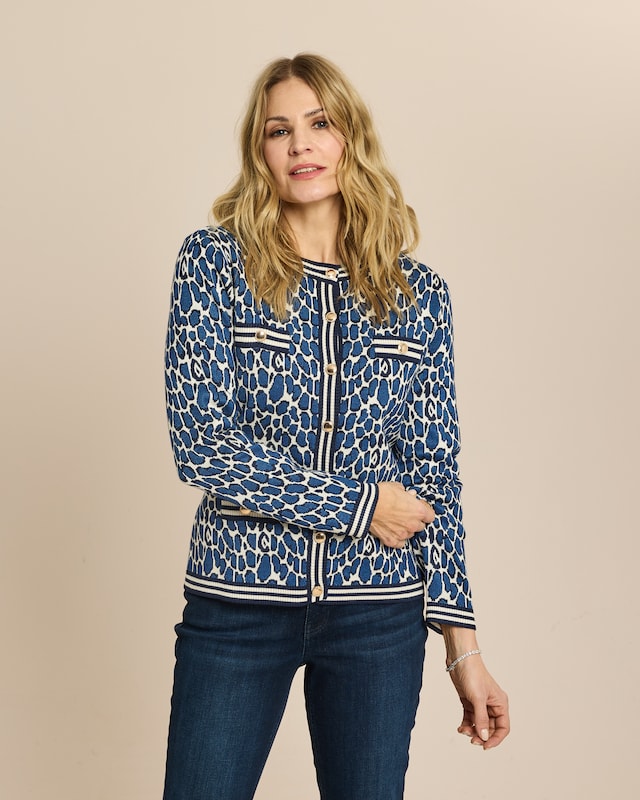 Cardigan mit Leo