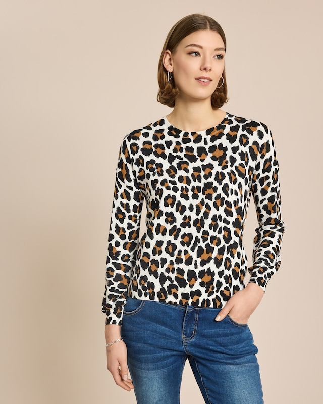 Pullover mit Druck