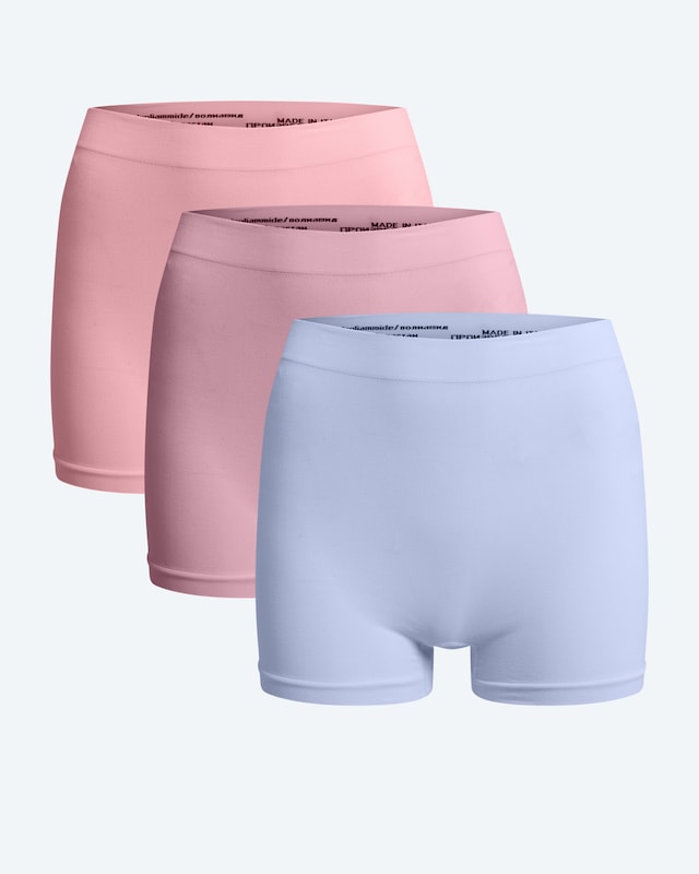 3er Pack Seamless Hotpants