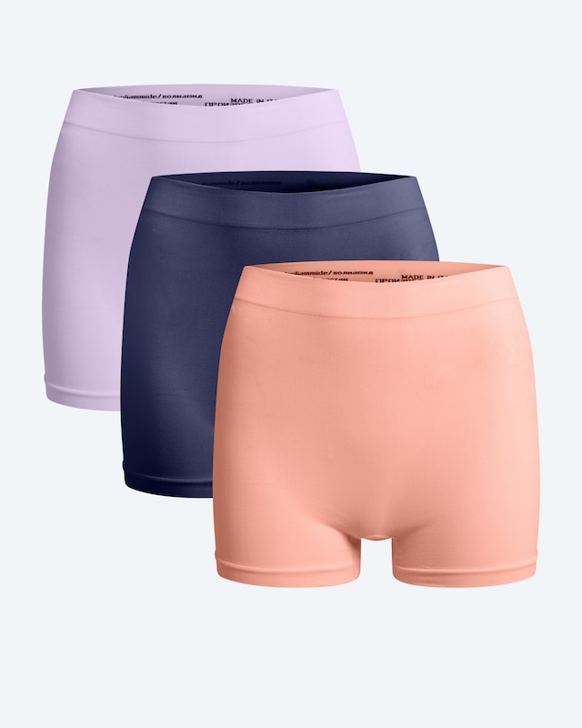 3er Pack Seamless Hotpants