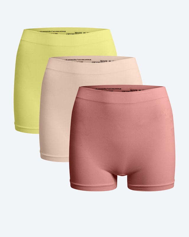 3er Pack Seamless Hotpants