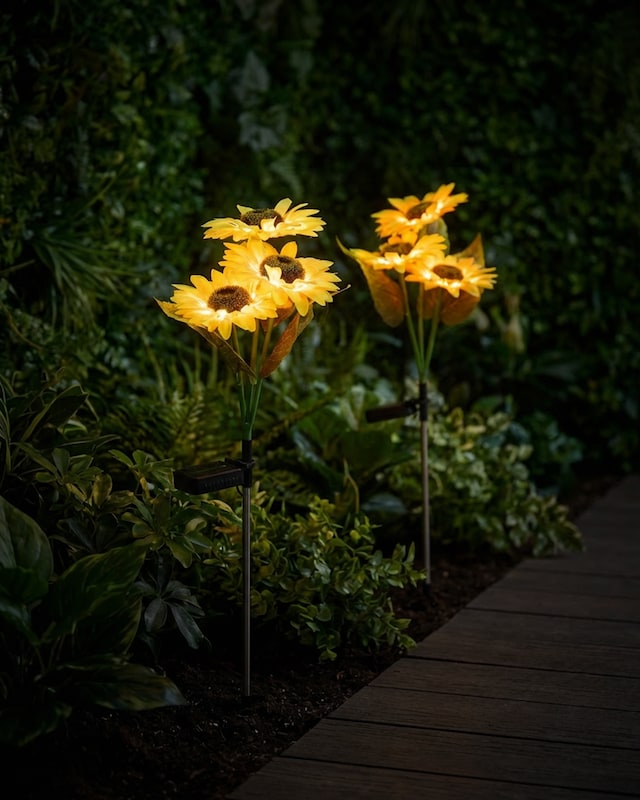 Solar-Sonnenblumen, 2er-Set