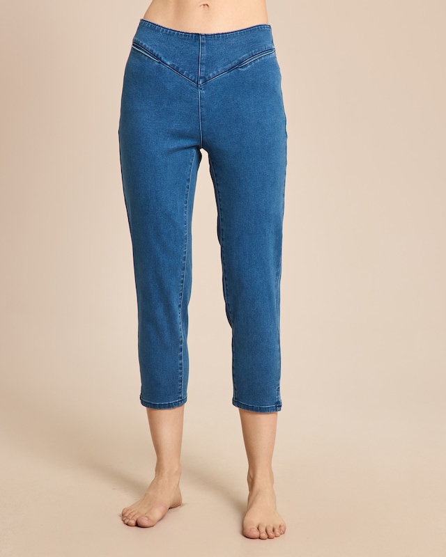 Skinny Superflex Denim in 7/8 Länge