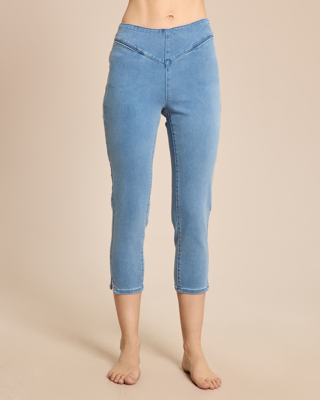 Skinny Superflex Denim in 7/8 Länge
