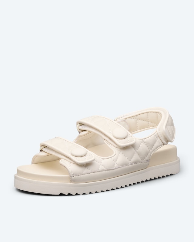 Sandale mit Steppung und Klett