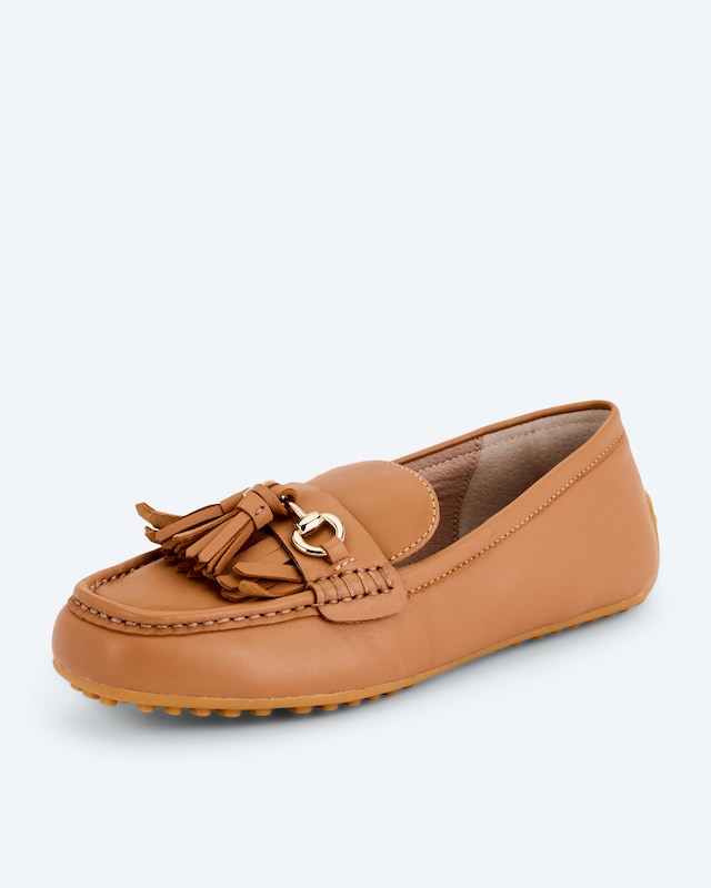 Loafer mit Quastendeko