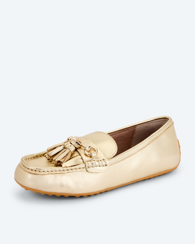 Loafer mit Quastendeko