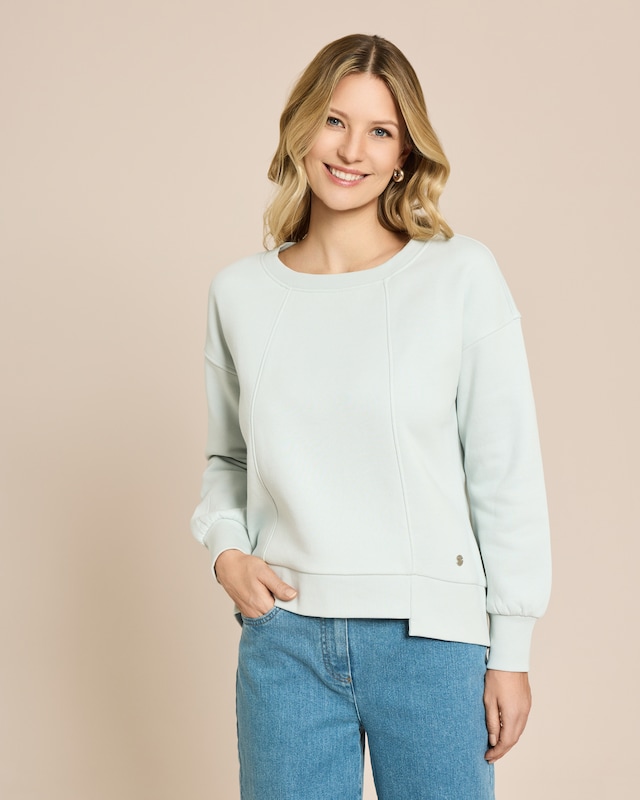 Sweatshirt mit Bunddetail