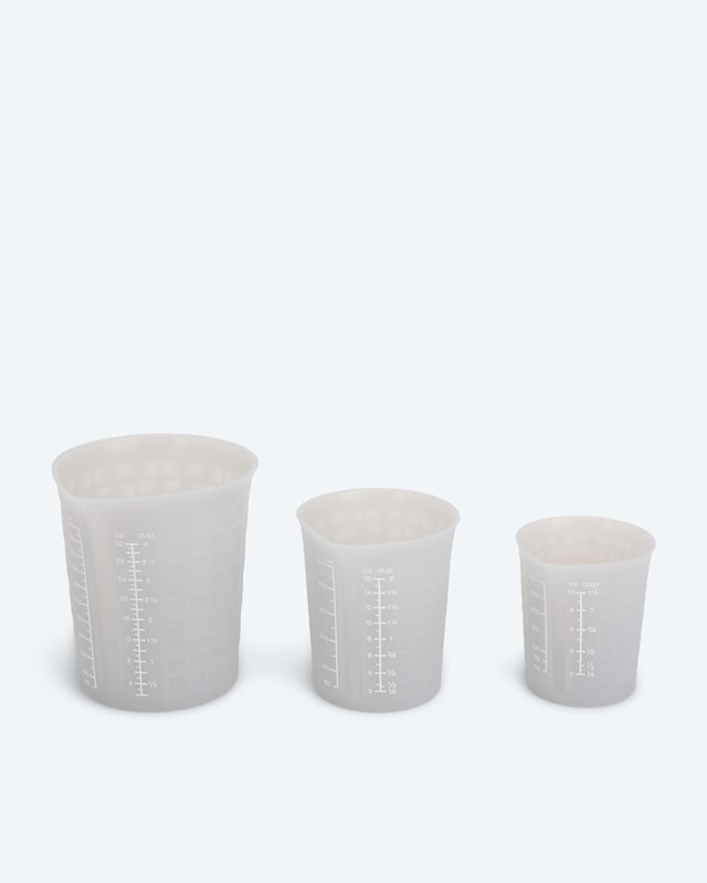 Flexibecher mit Skala, 3tlg.