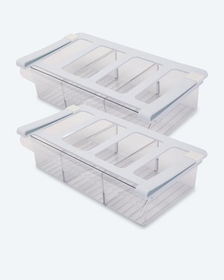 Produktabbildung 1 für Kühlschrankschublade 10,5cm hoch 2tlg.