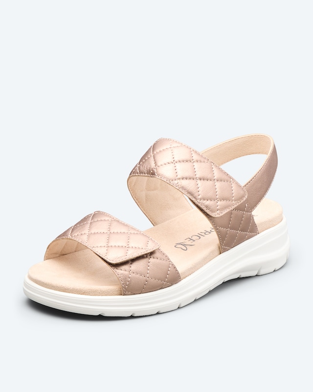 Klett-Sandale mit Steppung