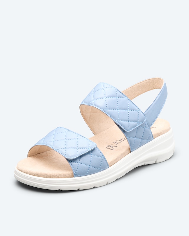 Klett-Sandale mit Steppung