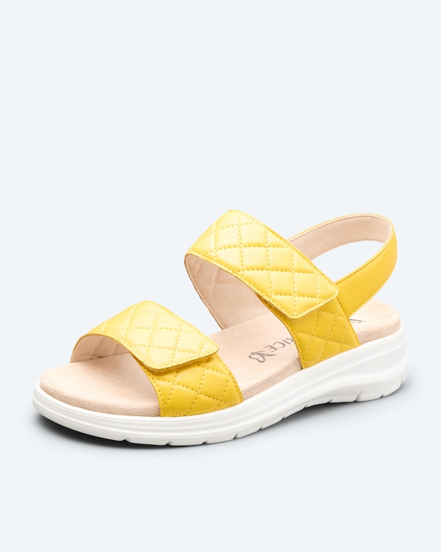 Klett-Sandale mit Steppung