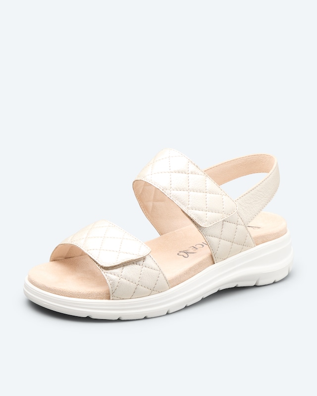 Klett-Sandale mit Steppung