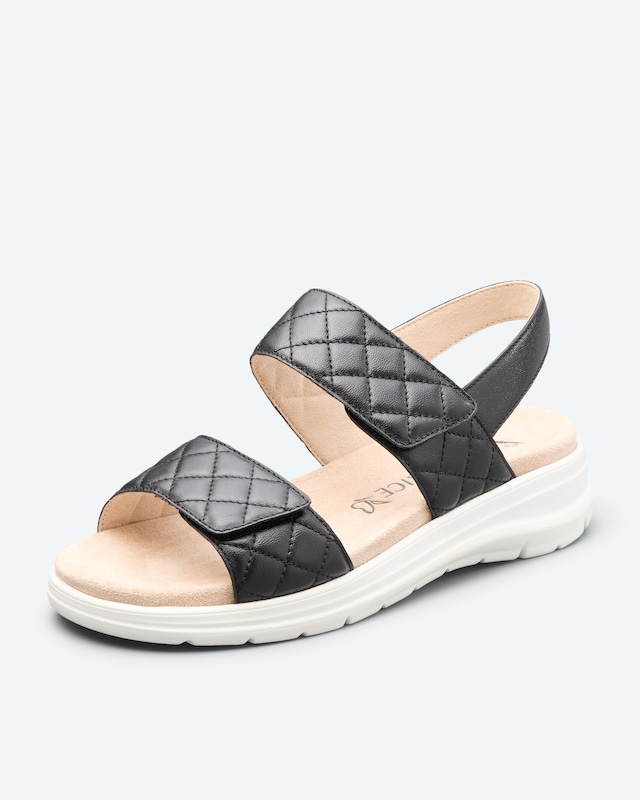 Klett-Sandale mit Steppung