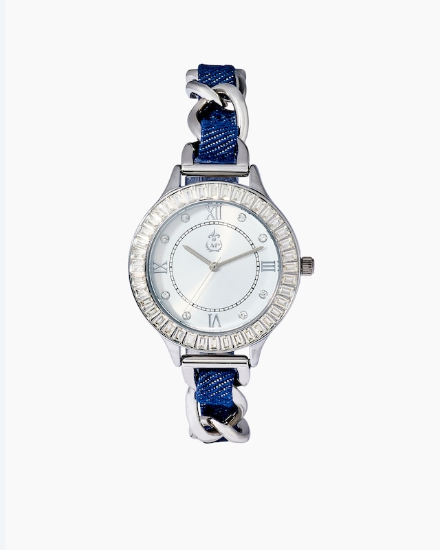 Damenuhr mit Panzerarmband