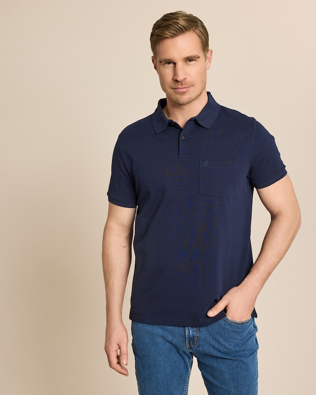 Poloshirt Brusttasche