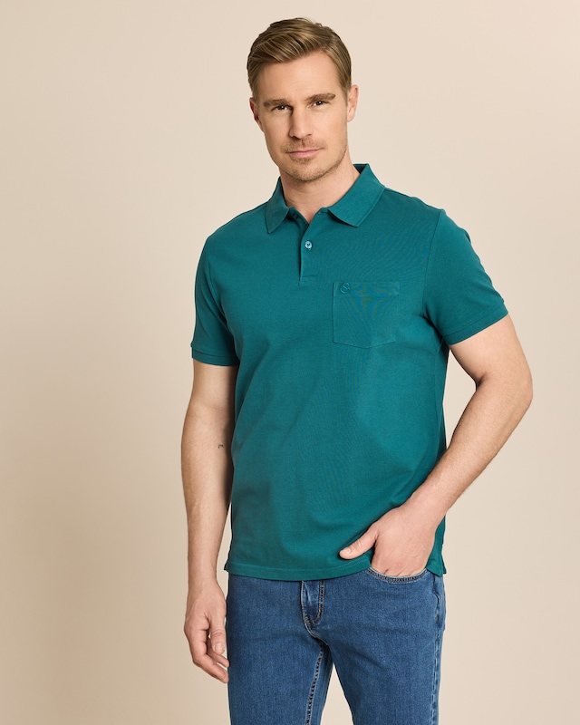 Poloshirt Brusttasche