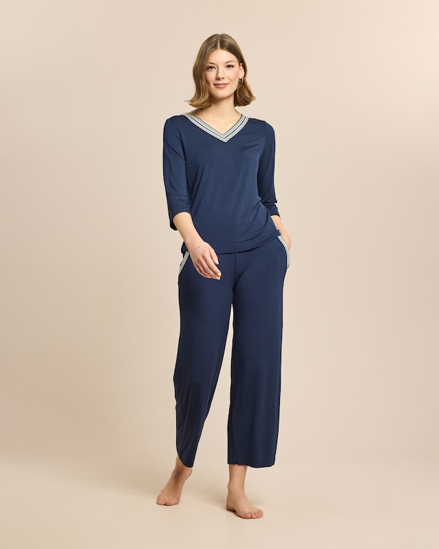 Lounge Anzug leichte Jersey Ware 2tlg