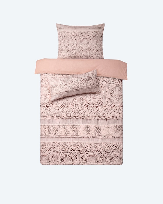 Wendebettwäsche "Makramee", 3tlg.