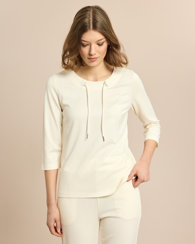 Loungeshirt mit Kordel Ponte di Roma