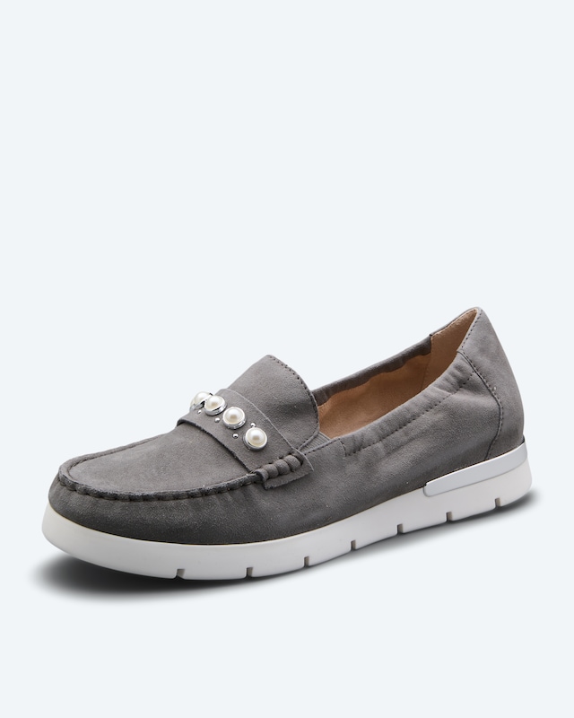 Mokassin mit Perlendeko