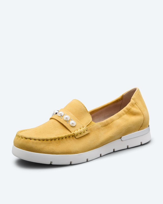 Mokassin mit Perlendeko