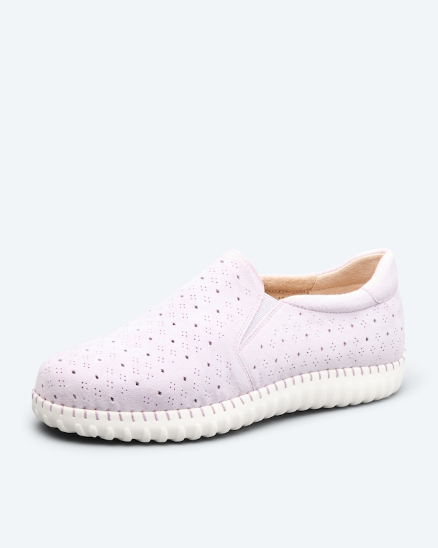 Slipper mit Perforation