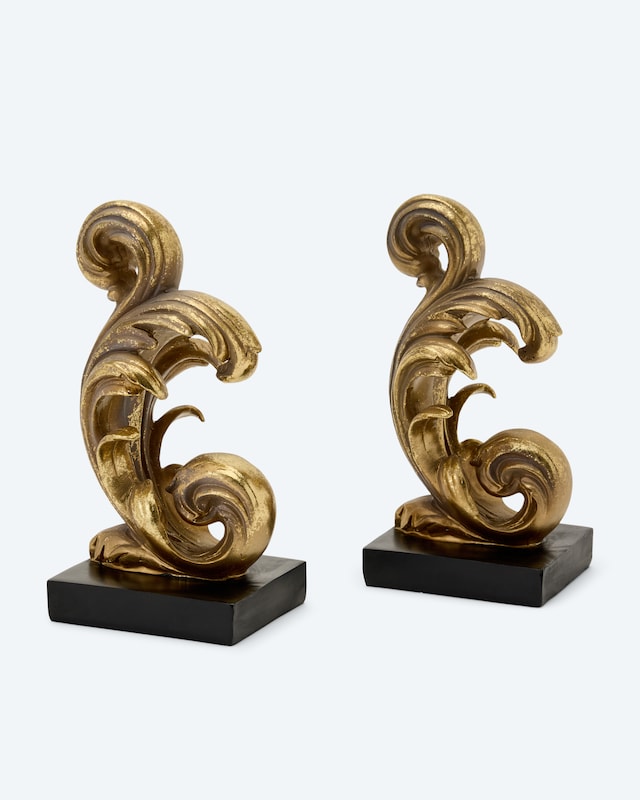 Buchstützen-Set "Barock", 2tlg.