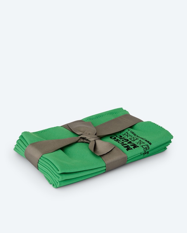 Glas-Poliertücher, antibakteriell, 5er Set