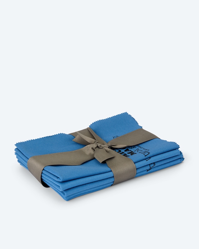 Glas-Poliertücher, antibakteriell, 5er Set